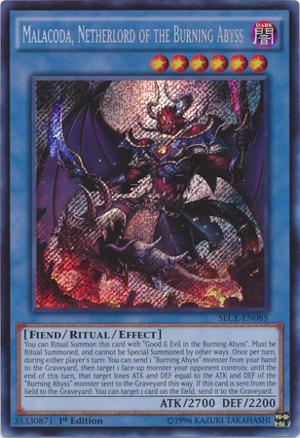 [YGO] Burning Abyss Discussion  300px-MalacodaNetherlordoftheBurningAbyss-SECE-EN-ScR-1E