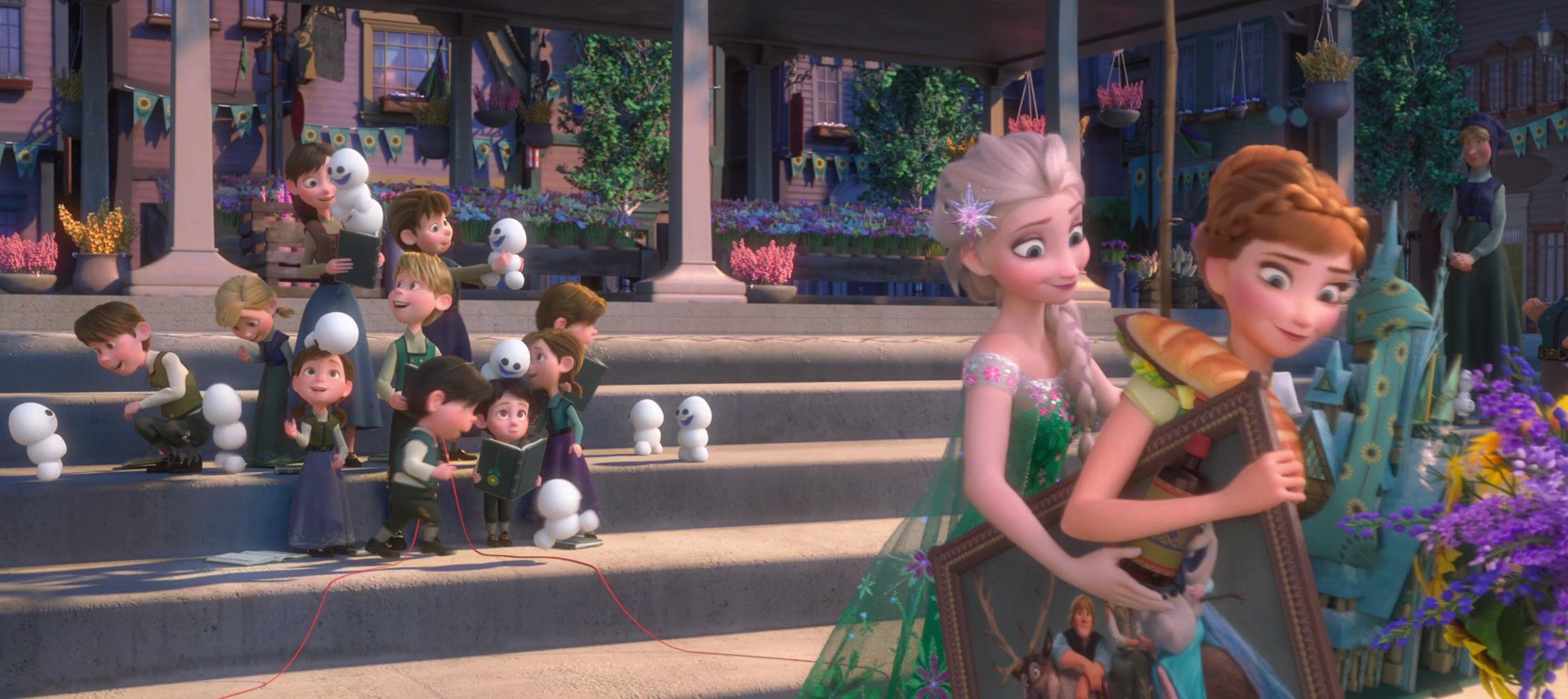 اغنية السا  Making Today A Perfect Day في frozen fever Frozen-Fever-51