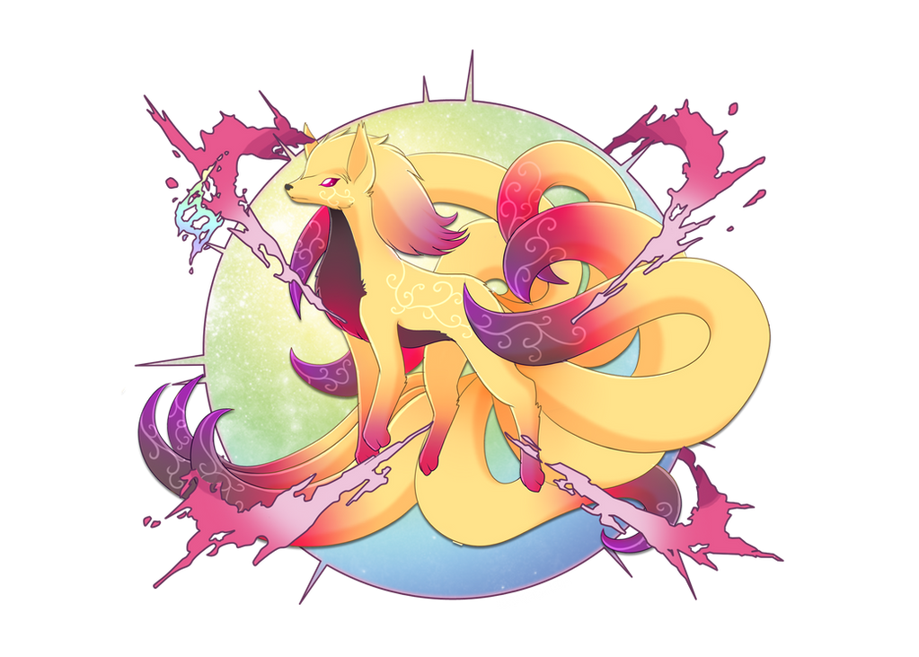 [MS1] Ninetales Mega_ninetales_by_rubysketch17-d8j0f2f