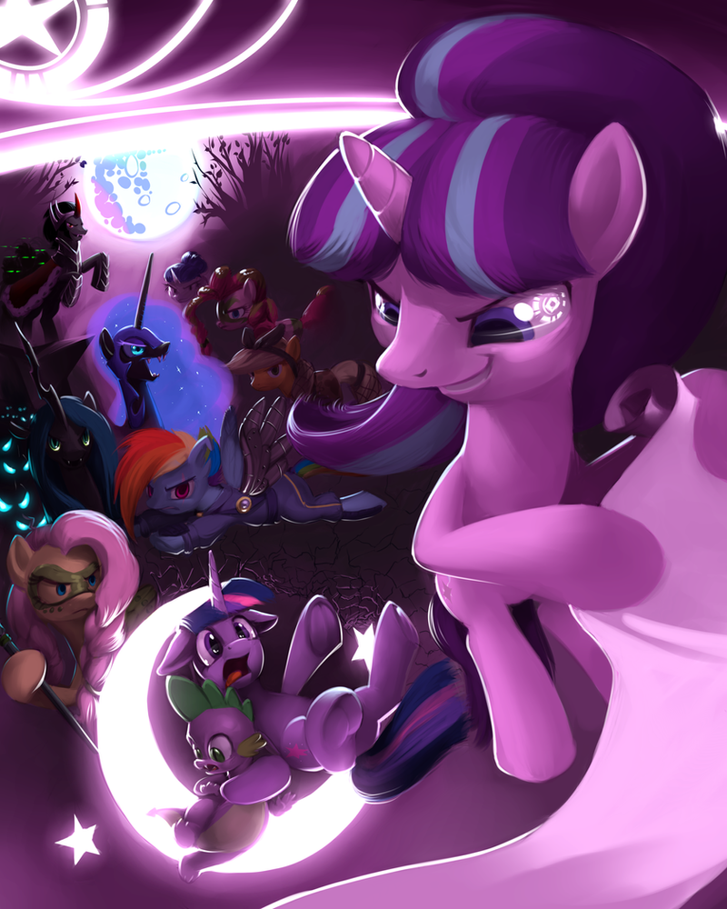 Pony art of the non diabetic variety.  - Page 21 Not_meant_to_be_by_moonlitbrush-d9j3fqx