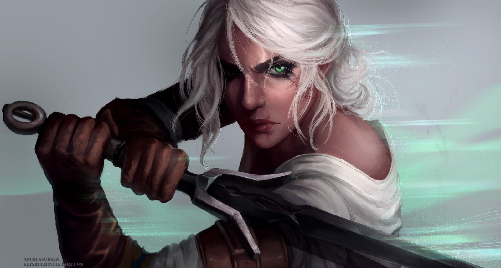  ♕ SPIRIT BRINGERS: EMPYREAN REALM. (SAGA DE UNUKALHAI) - Página 34 The_witcher_3___ciri_by_eltyria-d97r56f