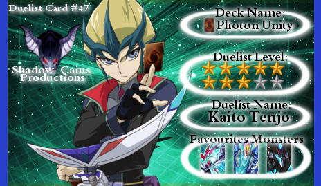 Le repaire de la Team Darkness Powaa !!! - Page 22 Duelist-card-47-kaito-tenjo-4b0c293