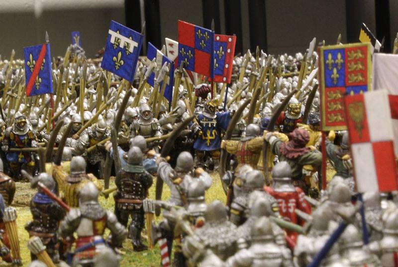 Le diorama des 600 ans de la bataille d'Azincourt Azincourt-3--4d474b3