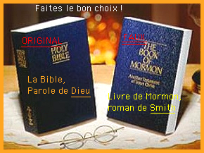 Origine humaine du Livre de Mormon. Bible-et-livre-mormon-4c8b6b5