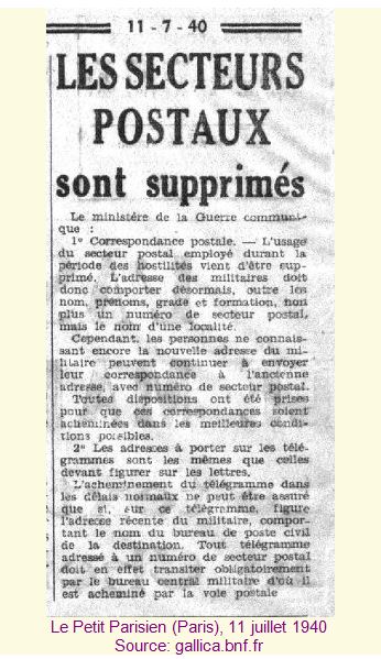 Histoire de la Poste aux armées depuis ses origines. Pp2-52f5a80