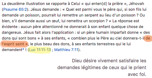 Comment est-ce écrit dans votre Bible ? Faux-5572d6f