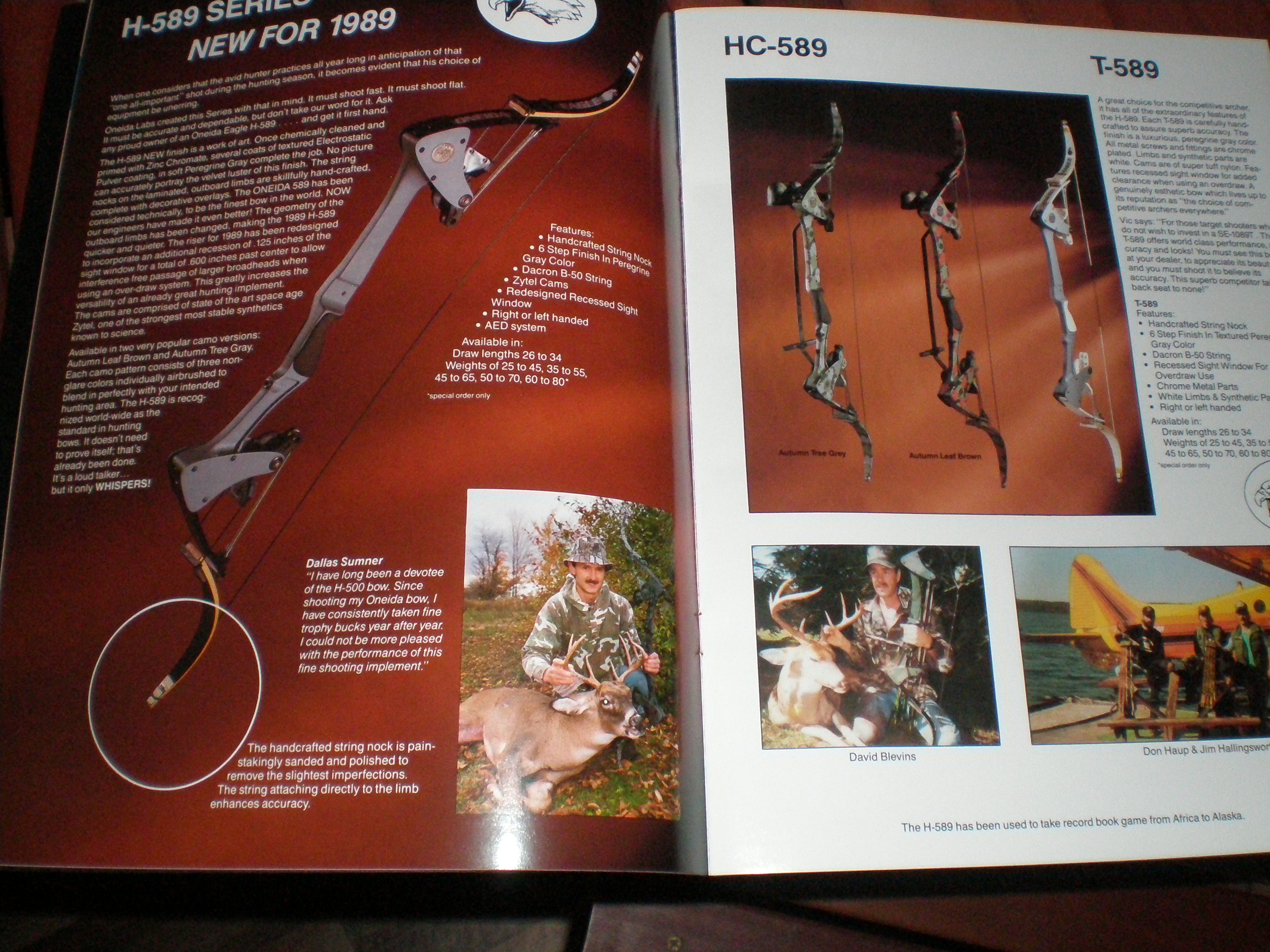 catalogue oneida archery 1989 authentique  P8051275-5015dc3