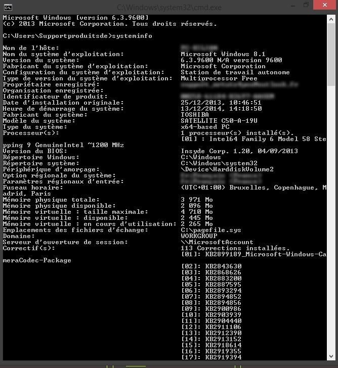 Détecté sa Configuration sans Logiciel Cmd3-491aa6a