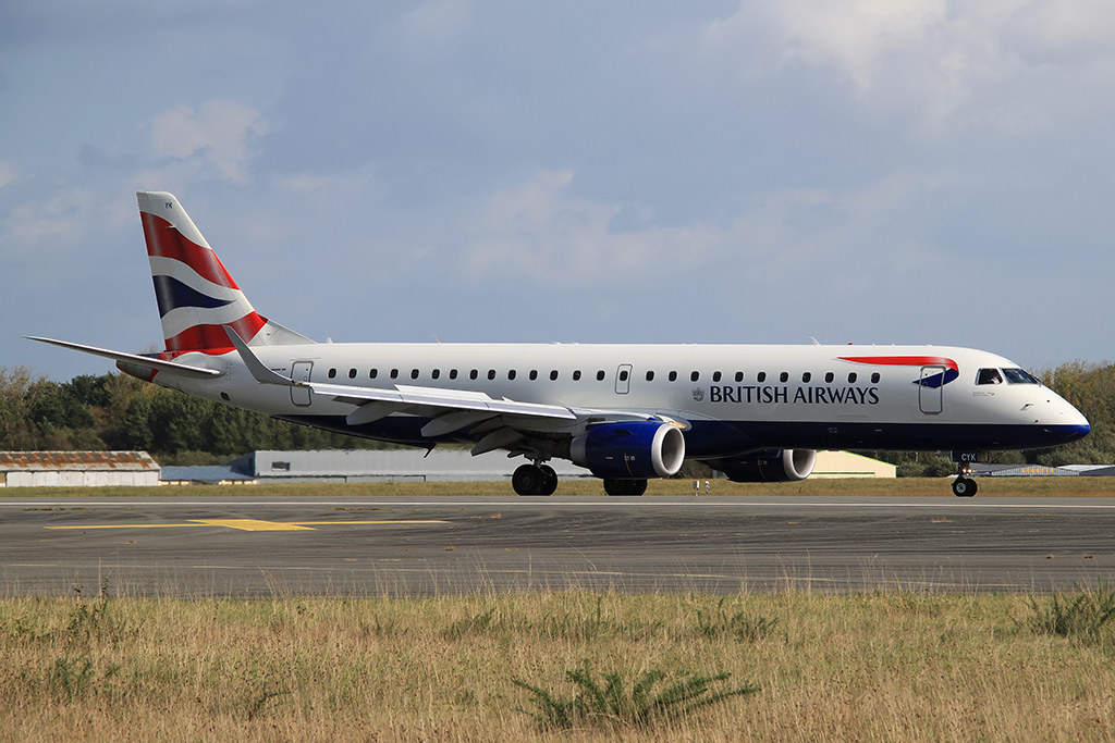 Embraer ERJ-190SR BA CityFlyer G-LCYK + Divers Le 09.10.14 Img_2834-48029b4