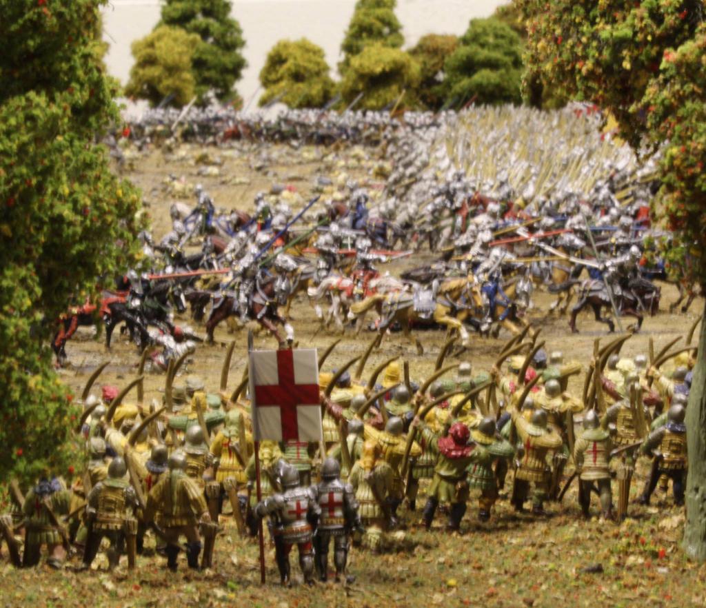 Le diorama des 600 ans de la bataille d'Azincourt Azincourt-1--4d473c1