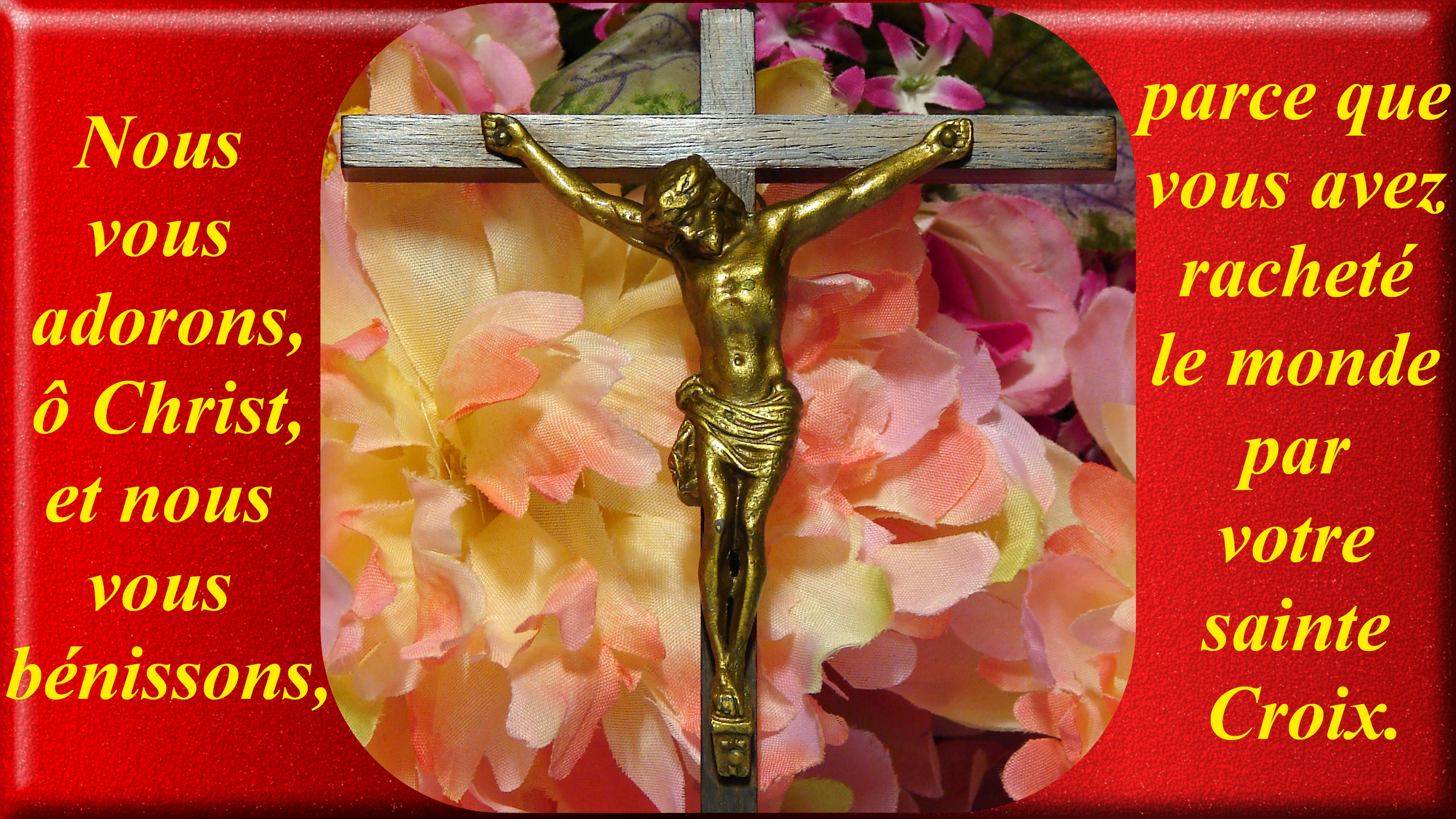 CALENDRIER CATHOLIQUE 2019 (Cantiques, Prières & Images) - Page 9 Le-crucifix-5690617