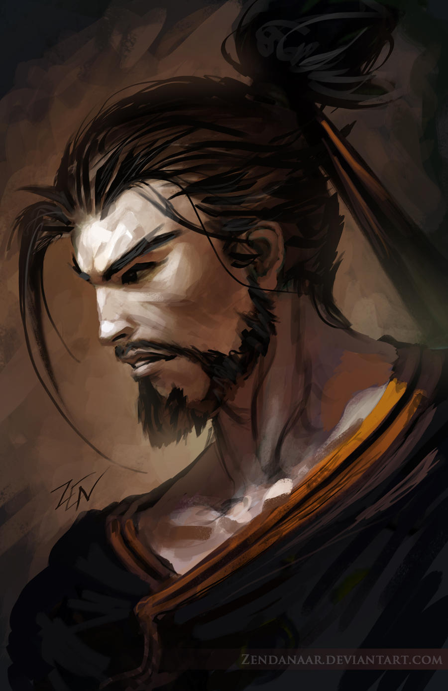 Ficha de Daitan´na  Overwatch___hanzo_by_zendanaar-da6ugqn