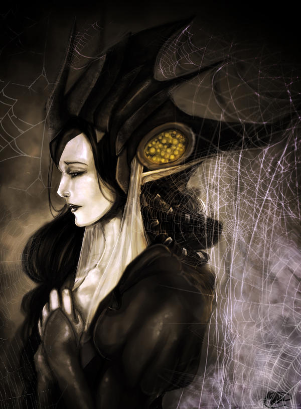 Dark, Beautiful, Morbid Things Spider_queen_by_chess_ter-d5cyxch