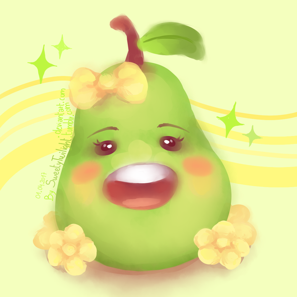 Galerie de Gribouillage de Quelorior ! - Page 4 Cutie_biting_pear_by_sweetytwilight-db49537