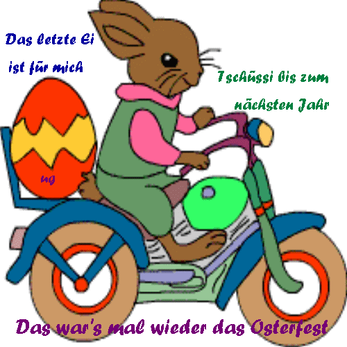 Frohe Ostern und gleichzeitig die Entschuldigung von Jacky 3u1gl9vswur