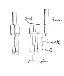 fabrication plombs - fabrication maison de plombs kit nomad pellet Th_495132776_frappeNOMADKIT_122_596lo