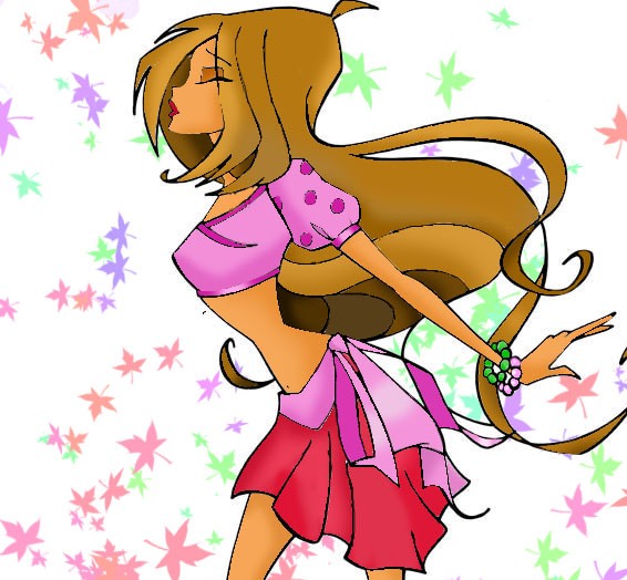 Winx Flora slicice.... =) Florabyinnocentchaoscz5_1_