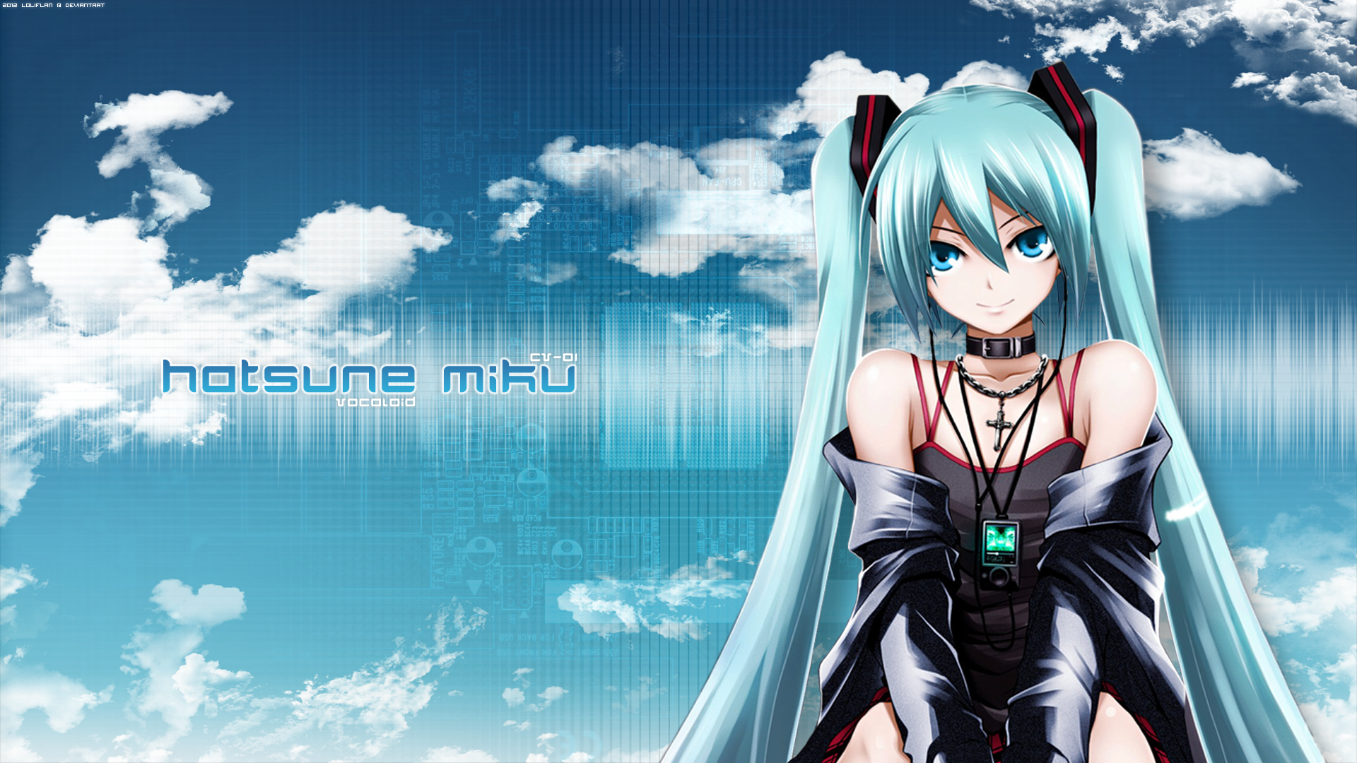 Miku - slike Hatsune-Miku-Vocaloid-anime-884162