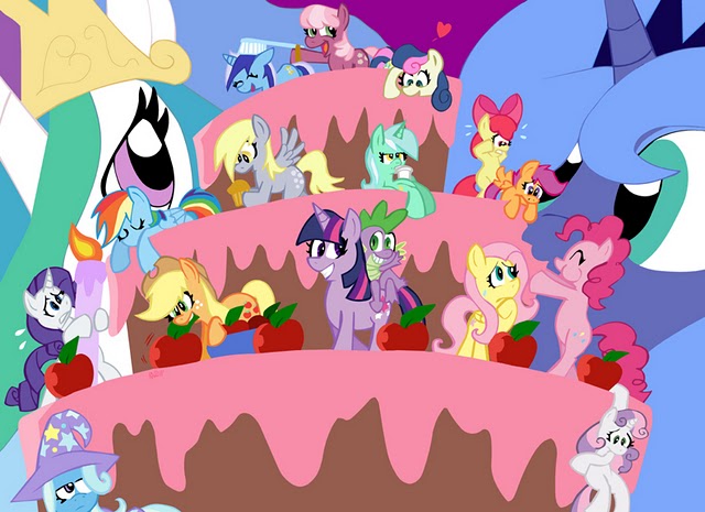 MLP: FIM A 4 ans !!!!!!!!   FANMADE_Happy_Birthday._yay