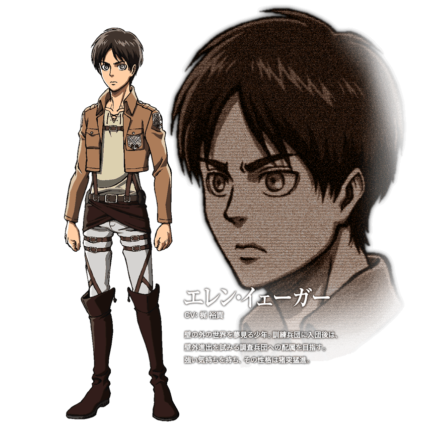 Anime ajánló  Eren-Chara_Design