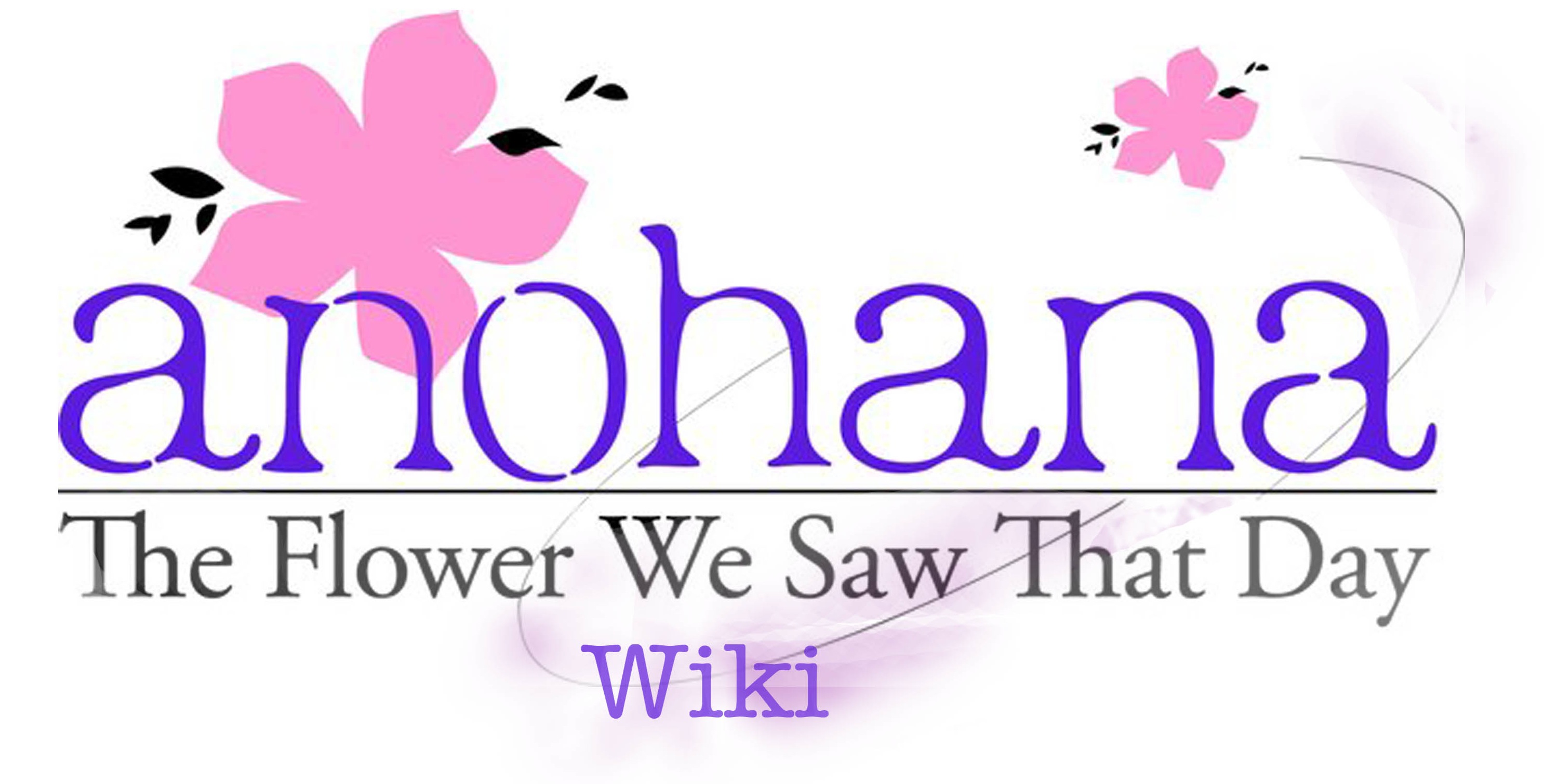 Ano Hi Mita Hana no Namae wo Bokutachi wa Mada Shiranai Anohana_Wiki_logo