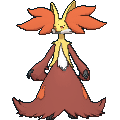 Seres vivos y su representación en el mundo Pokémon Delphox_XY