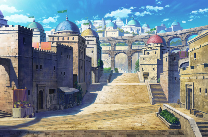 Zona Comercial de Taisan Parthevia-empire-in-anime