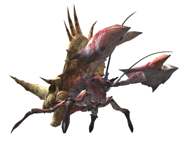 Castus Hokkai's Pack(TS Animals) MH2-Daimyo_Hermitaur_Render_001