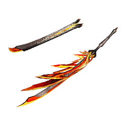 Armes Mh4 en image et ses composants MH3U-Long_Sword_Render_046