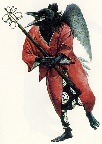 Les legendes  japonaises Tengu-karasu-1baae00