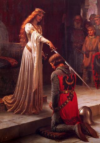 Edmund Blair Leighton Accolade-1f78b31