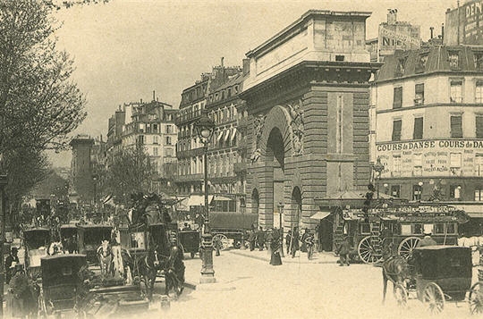 Paris autrefois - (à tout point de vue) Porte-st-martin-243203-1a16c3b