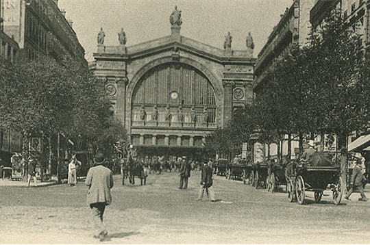 paris - Paris autrefois - (à tout point de vue) Gare-nord-243229-1a17080