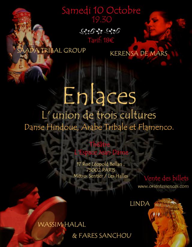 Spectacle ATS+Fusion Flamenco Paris 10/11 Oct 2009 Cartelenlacesparis-11ae96b