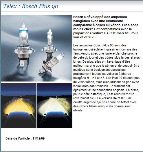 [Eclairage] Nouvelle ampoule BOSCH Plus 90 : du quasi-xnon ? Boshplus90-176bb1c