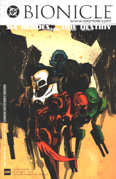 [Fan-Art] Coup de coeur : Nostalgieeeee Comic-con_2001_Bionicle_comic_-1_limited_collector_edition