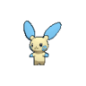 Seres vivos y su representación en el mundo Pokémon 96px-Minun_XY