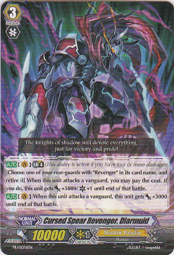 [Shadow Paladin] Knight of Shadow, Pierce through everything! PR-0076EN