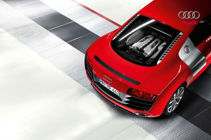 Audi R8 V10 + 18 Resim Audi-r8-v10-9