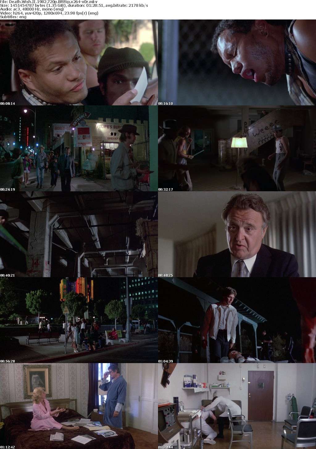 Death Wish II 1982 720p BRRip -x0r 22292594eab6393e2ca80f6716507a4a647f8946