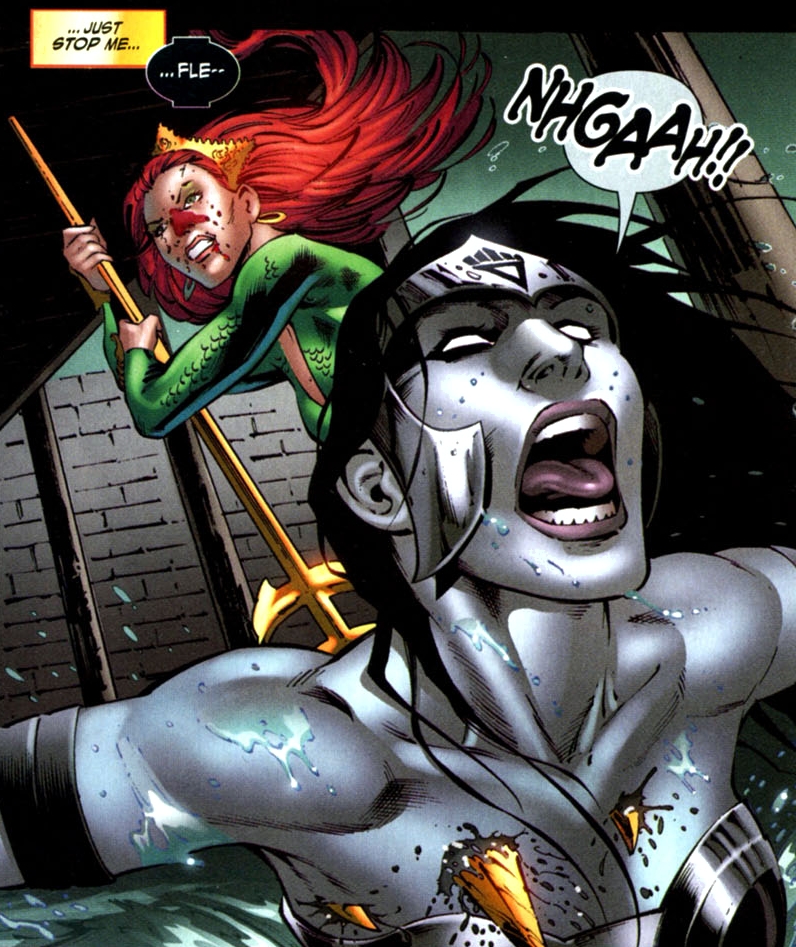 [Top 15] Motivos para amar o Aquaman Mera_vs_Black_Lantern_Wonder_Woman
