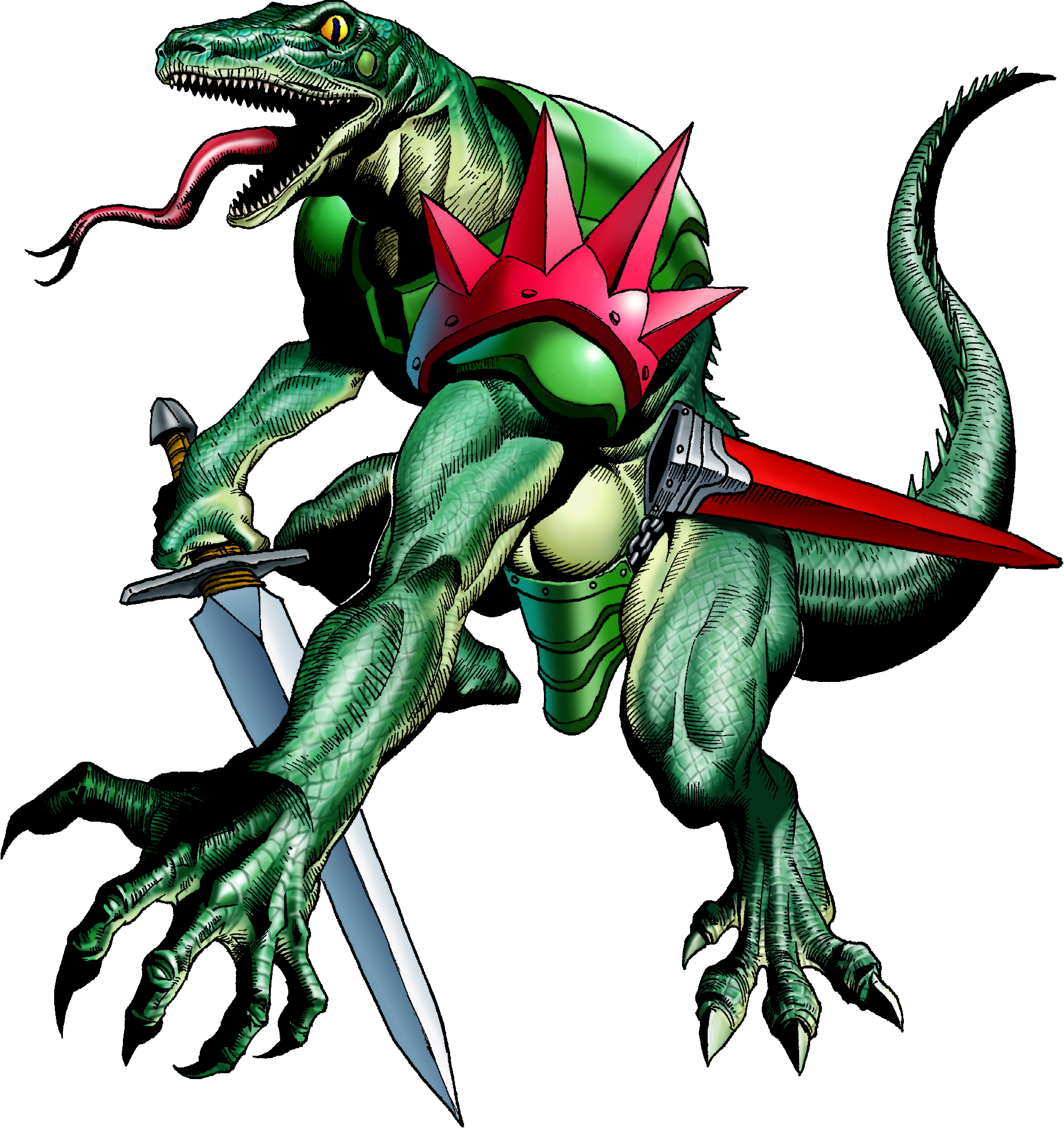 Enemies of the Zelda World Lizalfos_Artwork_%28Ocarina_of_Time%29