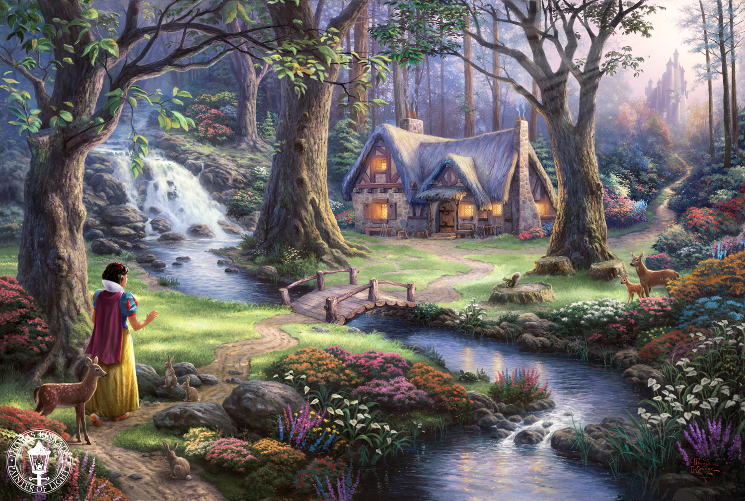 Thomas Kinkade e i suoi Quadri Disney Thomas-Kinkade-Disney-Dreams-disney-princess-31536073-1500-1009