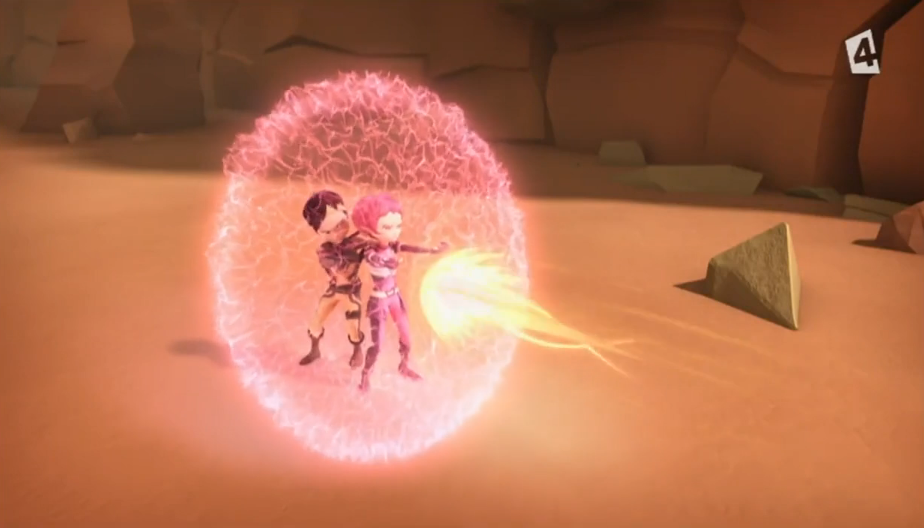 Usagi/ Puella Magi Madoka Magica. (Advanced) Aelita_using_her_shield_Evolution_7