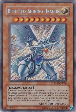 What YGO card are you most like? BlueEyesShiningDragon-RP02-EN-ScR-UE