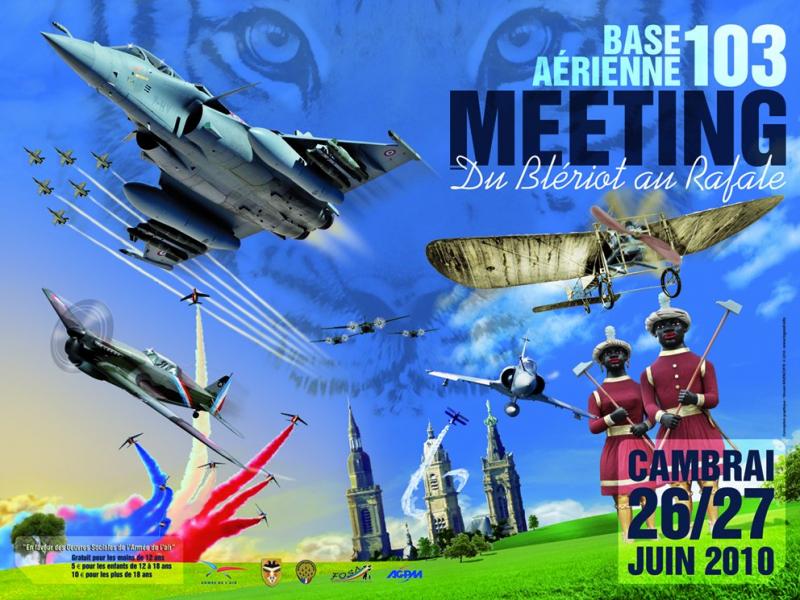 MEETING AERIEN Base 103 René MOUCHOTTE à Cambrai-Epernay Affiche-1b71326