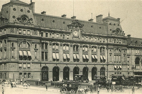 Paris autrefois - (à tout point de vue) Gare-st-lazare-243235-1a1712f