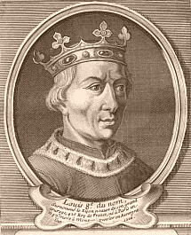 Souverains Français -Mérovingiens - Childebert III -Mérovingiens - ClovisIII -et autres... Louis-viii-1522c90