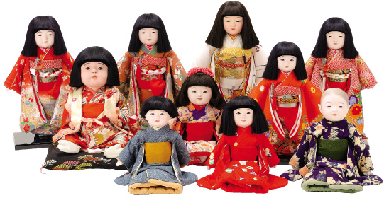 Poupées traditionnelles japonaises Ichimasan-1b98363