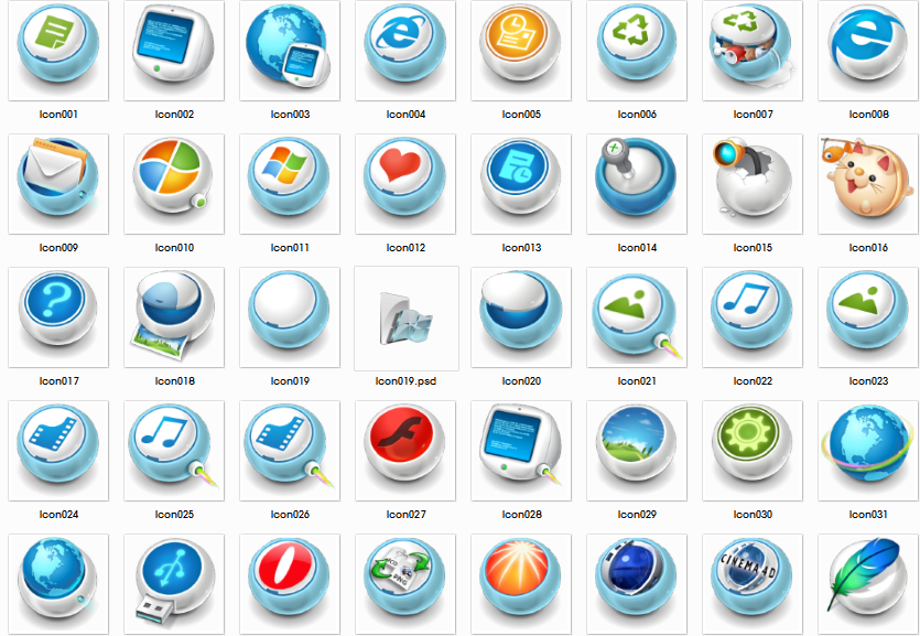 Icons Rounders 3D Preview-e84b67